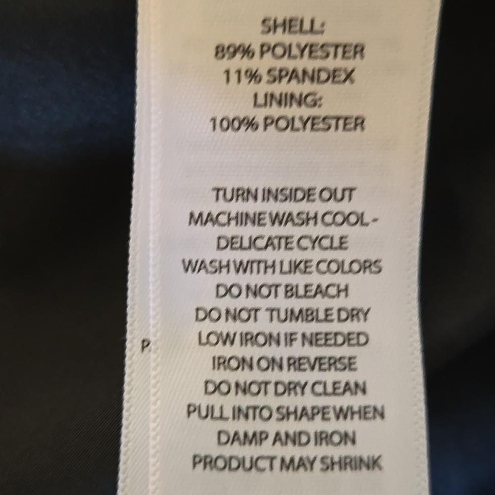 Sincerely Jules Women's Button Up Black Spaghetti Strap Lined Vest Size Large - Picture 6 of 9